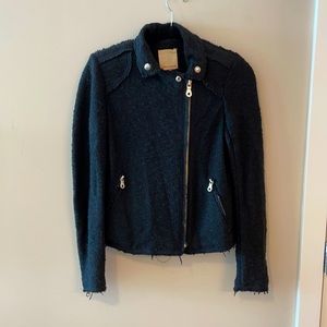 Rebecca Taylor Distressed Blazer Jacket